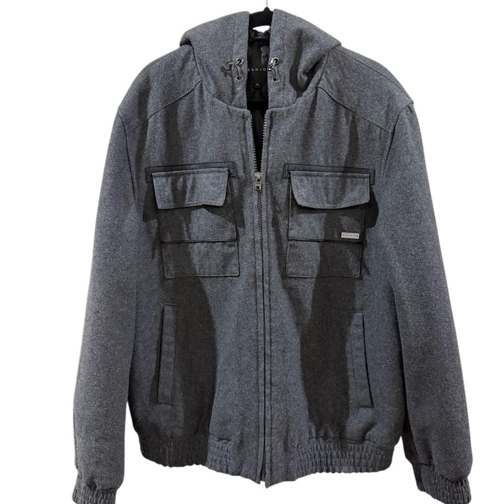 Sean John Charcoal Heavy Winter Coat